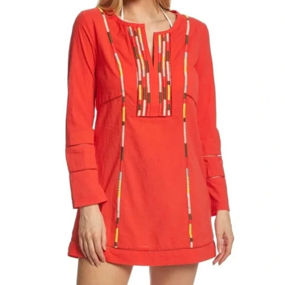 Prana Lahela Tunic Bathing Suit Cover Up - Medium - Picture 3 of 10